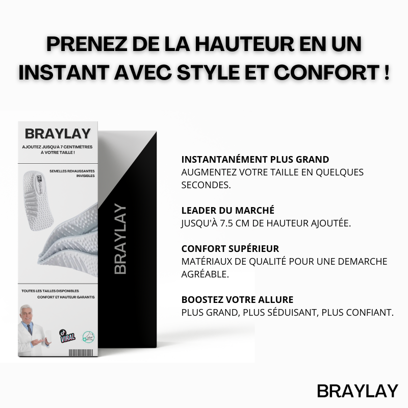 Semelles orthopédiques grandissantes