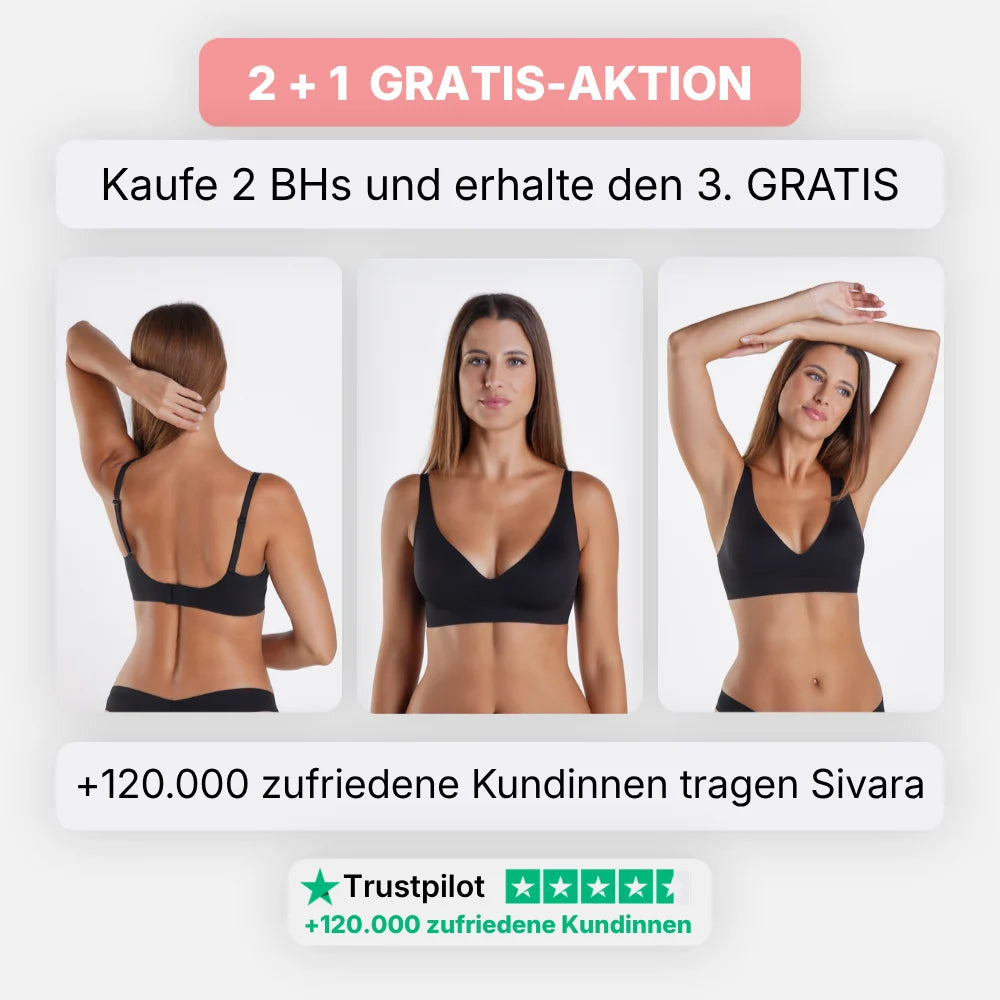 Nahtloser BH mit natürlichem Halt