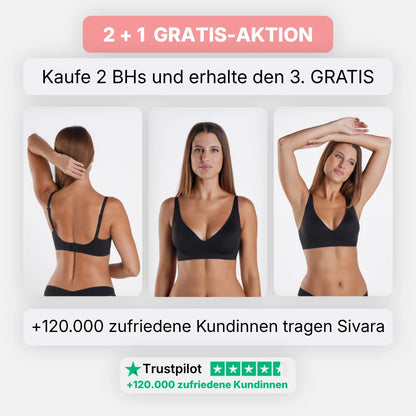 Nahtloser BH mit natürlichem Halt