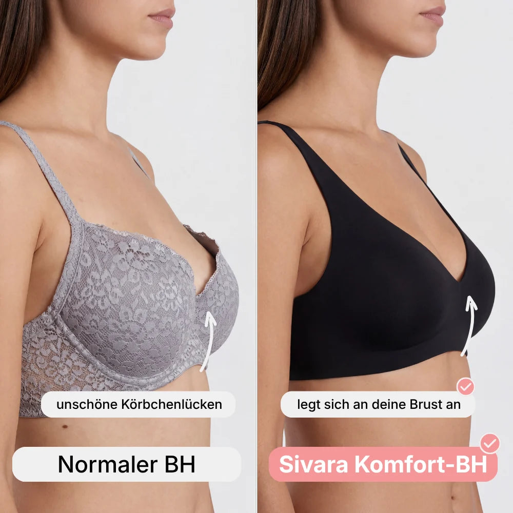 Nahtloser BH mit natürlichem Halt