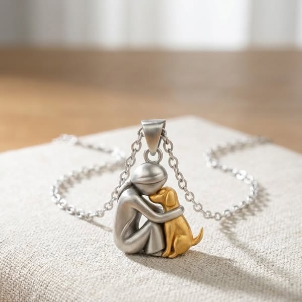 Pendentif Cœur Chien