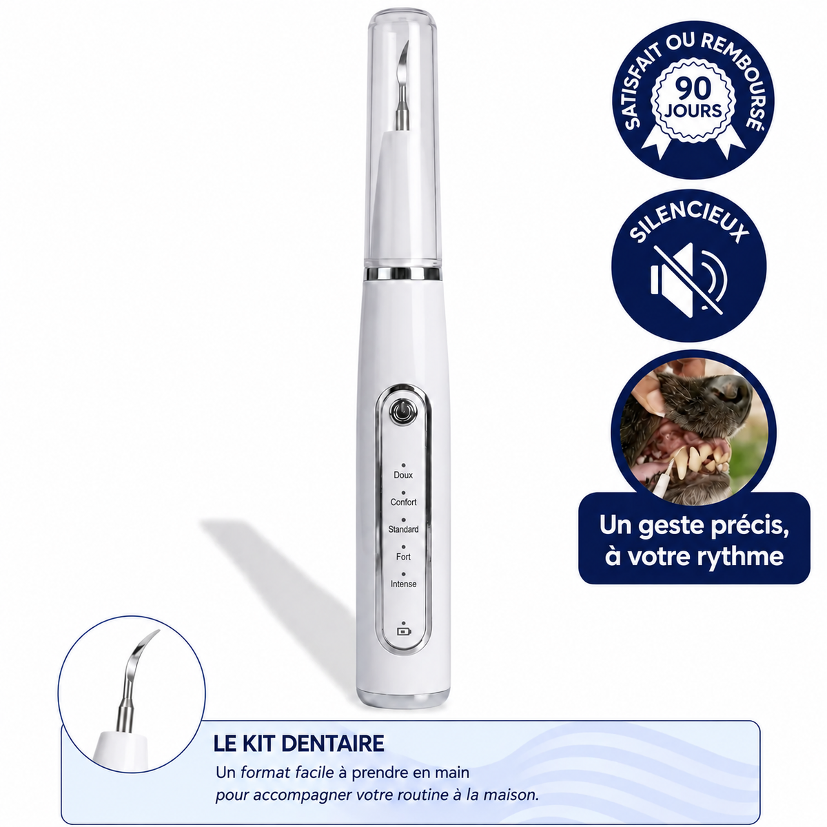 Détartreur ultrasonique pour chien