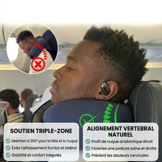 Coussin de voyage ergonomique