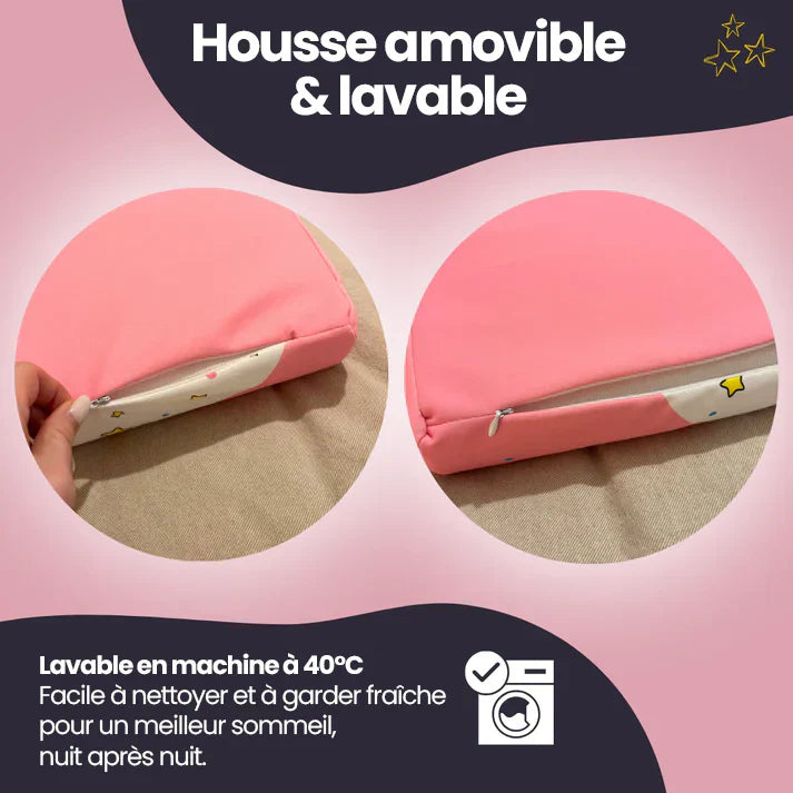 Oreiller ergonomique pour enfants