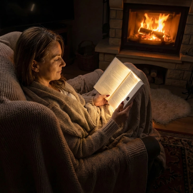 Leselampe mit sanftem Licht