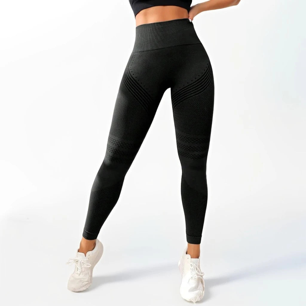 Leggings 3D Noir 1+1 Gratuit