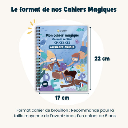 Caaly® | Cahiers Magiques Cursifs