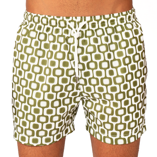 Short de bain homme à imprimé