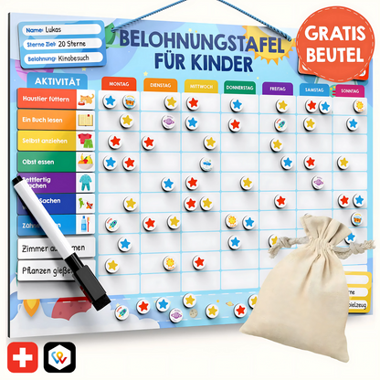 Belohnungstafel Kinder