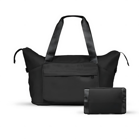 Reisetasche mit Trolleyhalterung
