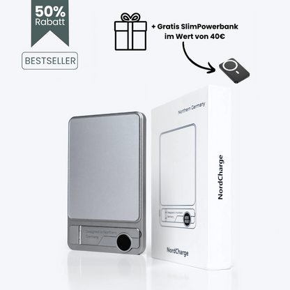 Magnetische Powerbank mit Display