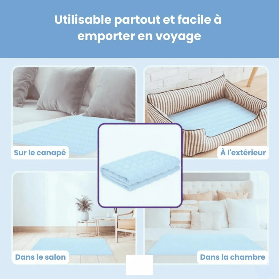 Matelas auto-refroidissant pour chien