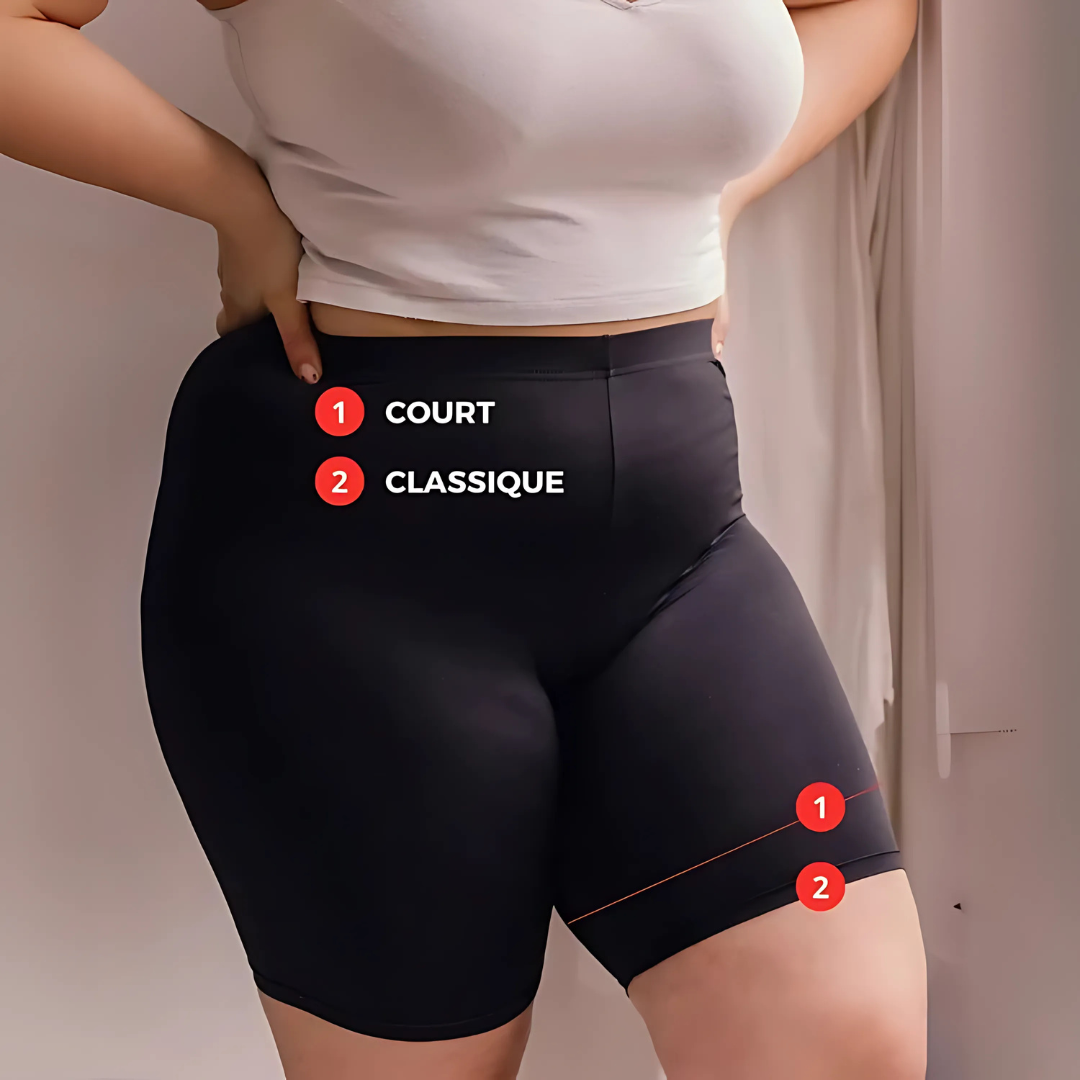 Shorty gainant femme court