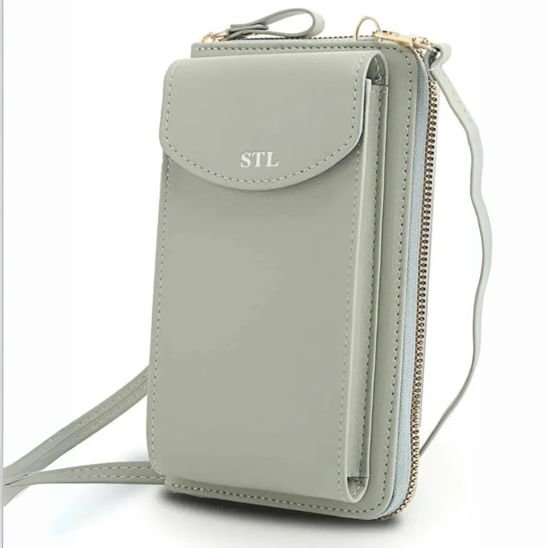 Porte-monnaie Croisé Compact avec Bandoulière ( 1 acheté + 1 offert )