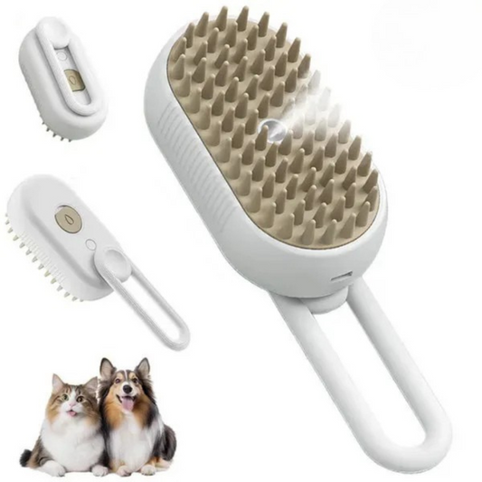 Brosse autonettoyante pour poils d’animaux