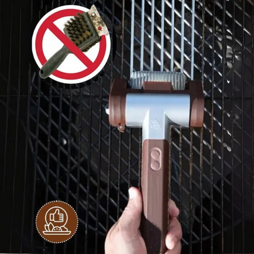 Grillbürste mit Ölbehälter – 2-in-1 für Reinigung & Pflege