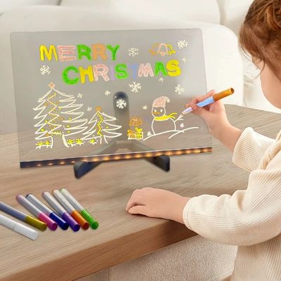 Tableau de Dessin Magique avec Lumière pour Enfants