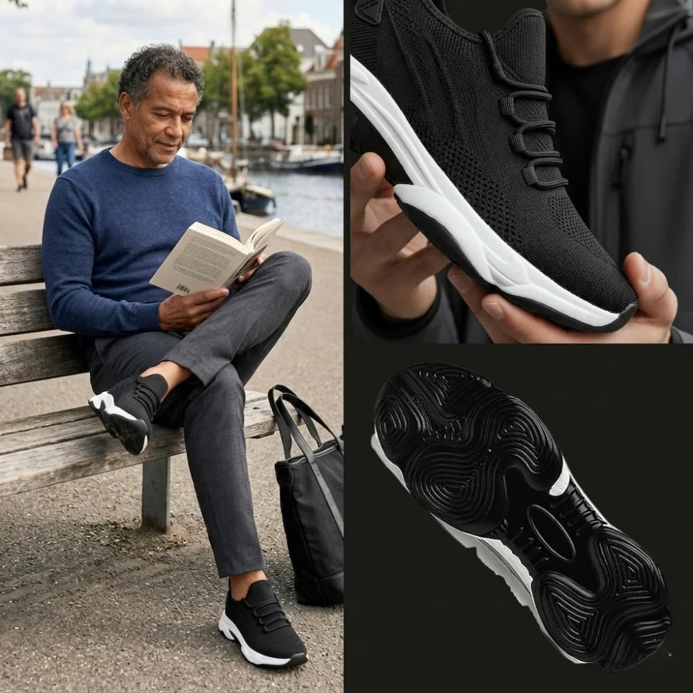 Sneaker mit dezenter Höhenverstärkung