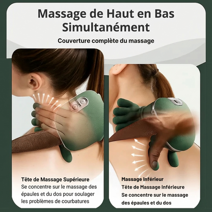 Beheizbares Massagegerät für Schultern und Nacken