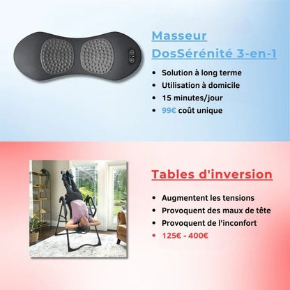 Masseur ZenBack™ 3 en 1