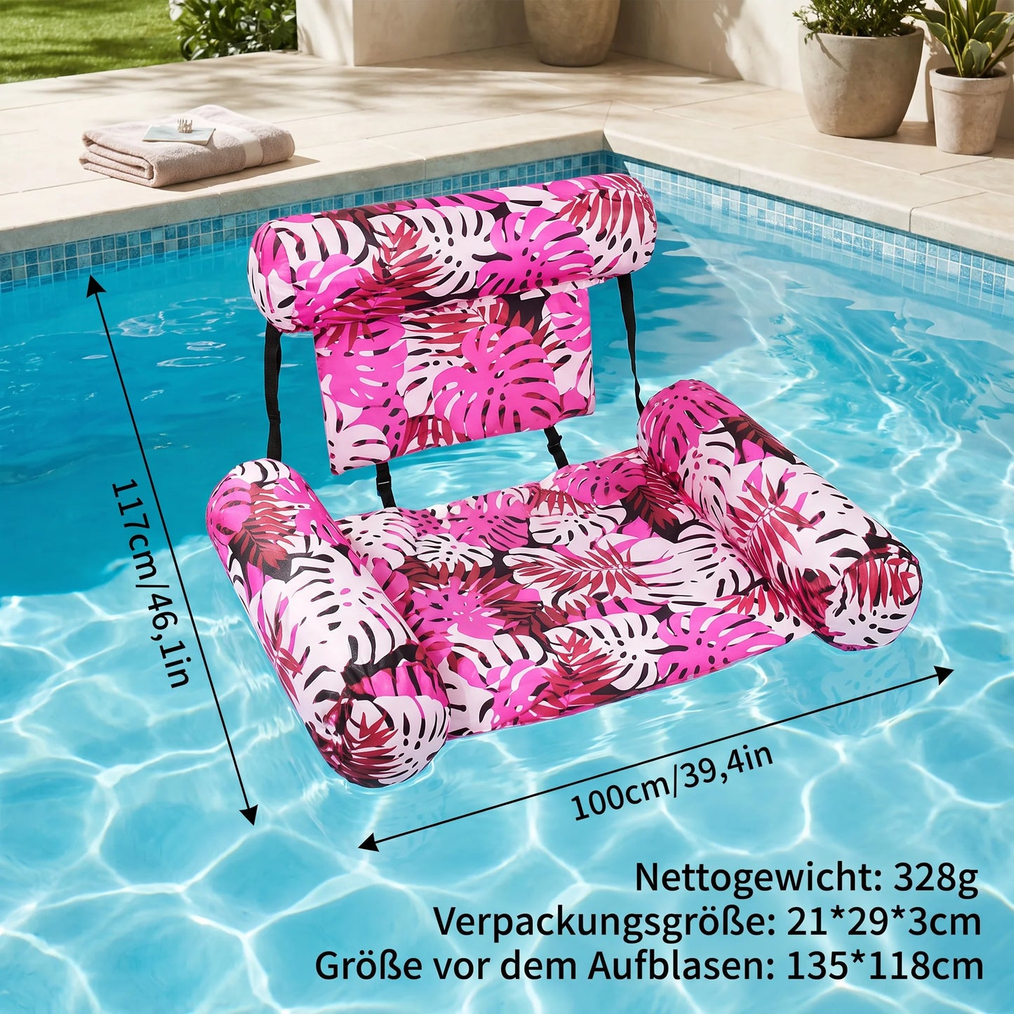 Schwimmender Kindersessel