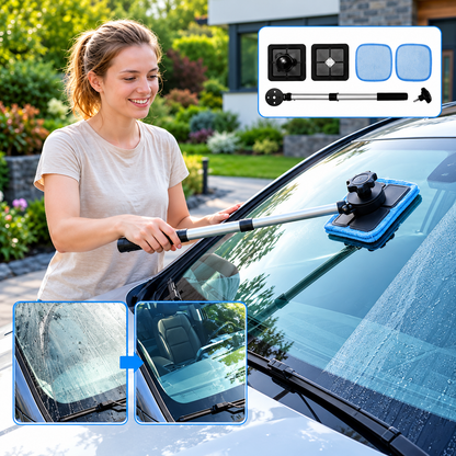 Doppelseitiges Magnet-Set zur Fensterreinigung