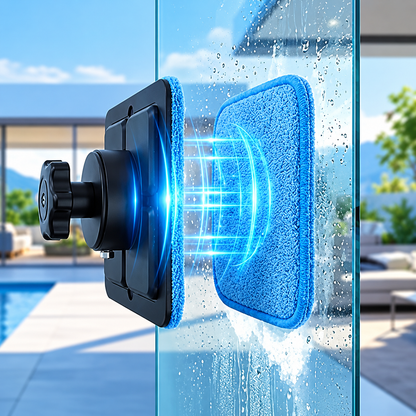 Doppelseitiges Magnet-Set zur Fensterreinigung