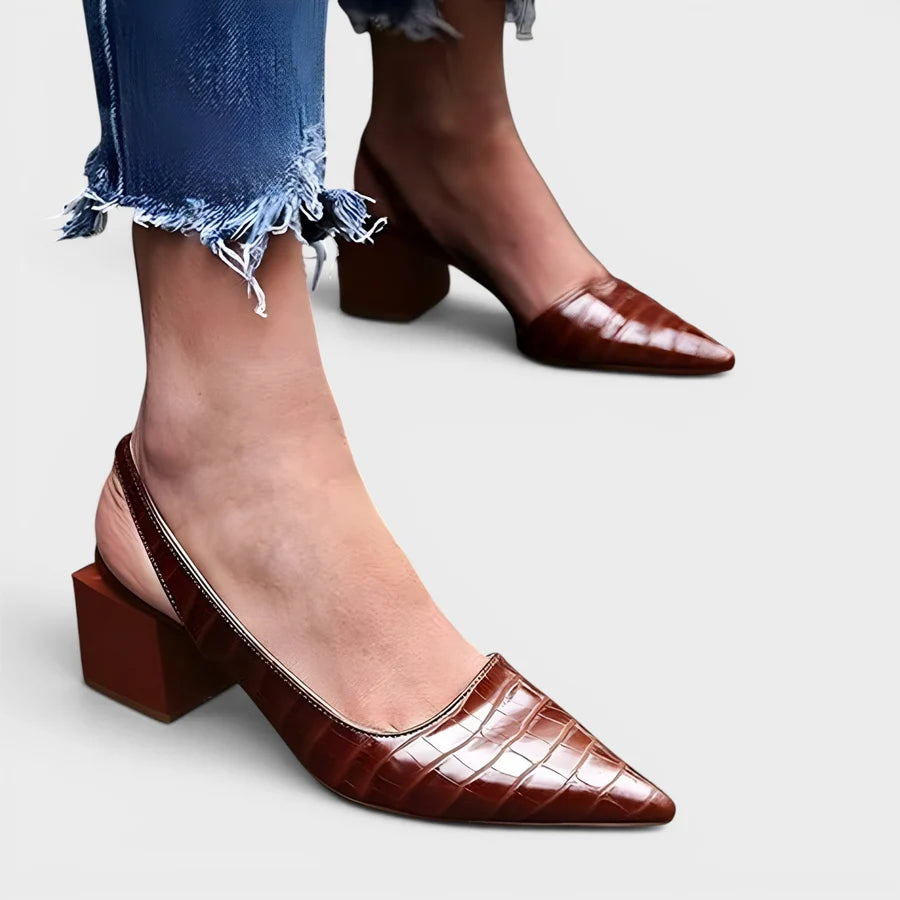 Elegante Pumps mit bequemem Absatz