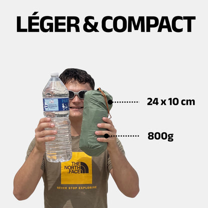 Kompakte und bequeme aufblasbare Campingmatratze