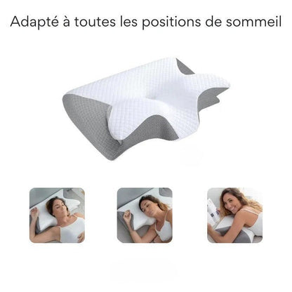 Oreiller cervical en mousse à mémoire de forme