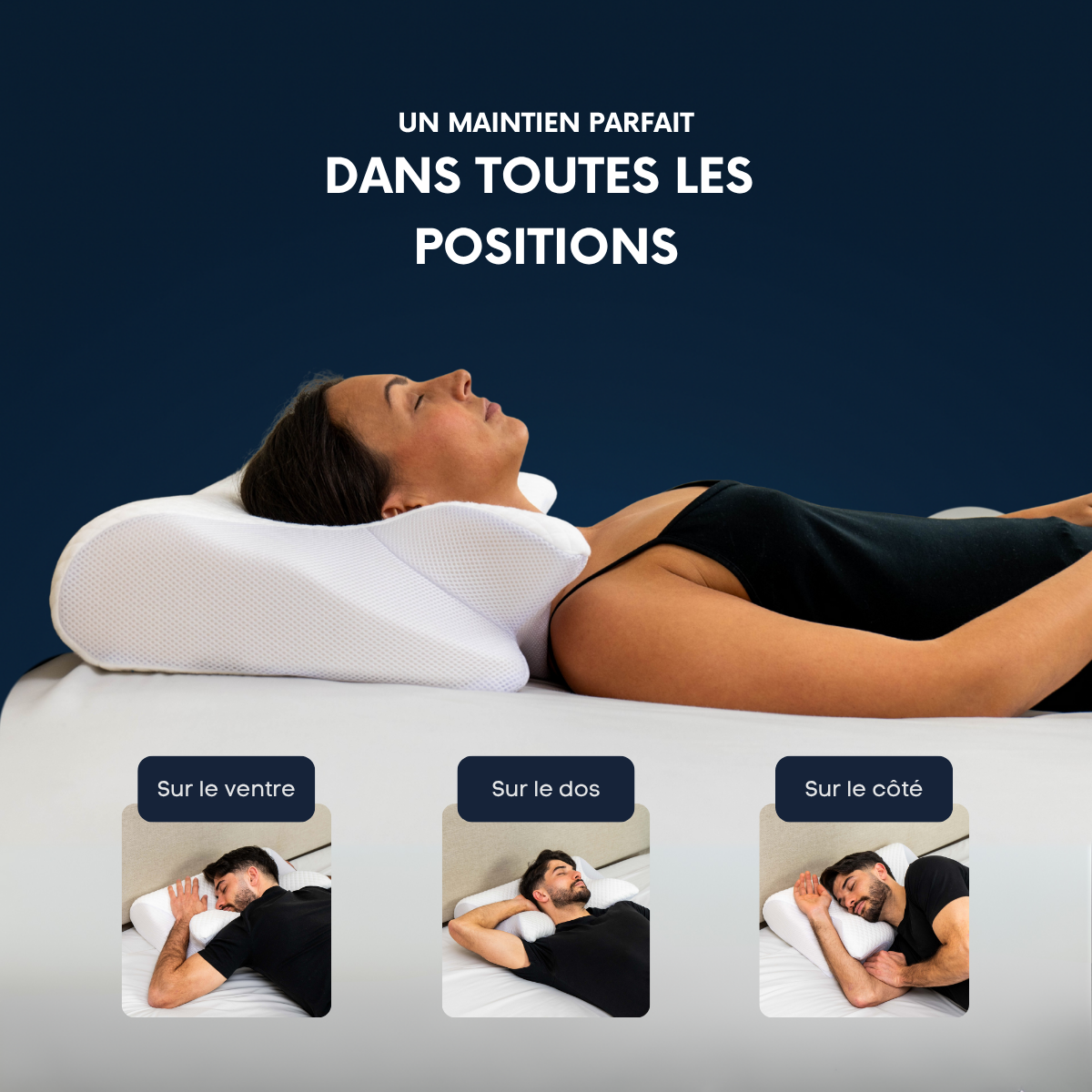 Ergonomisches Memory-Foam-Kissen