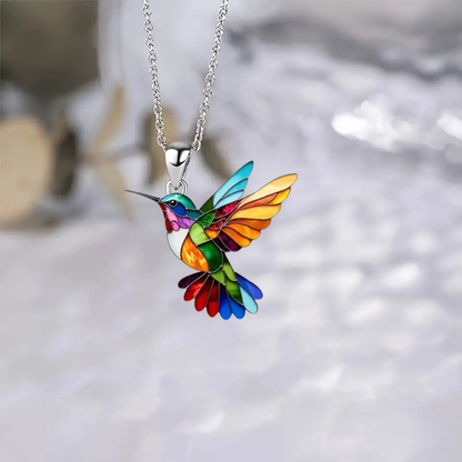 Auréa™ - Le collier colibri élégance