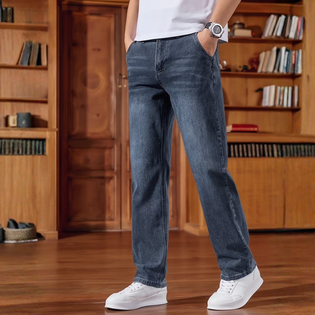 Herrenjeans mit Fleecefutter