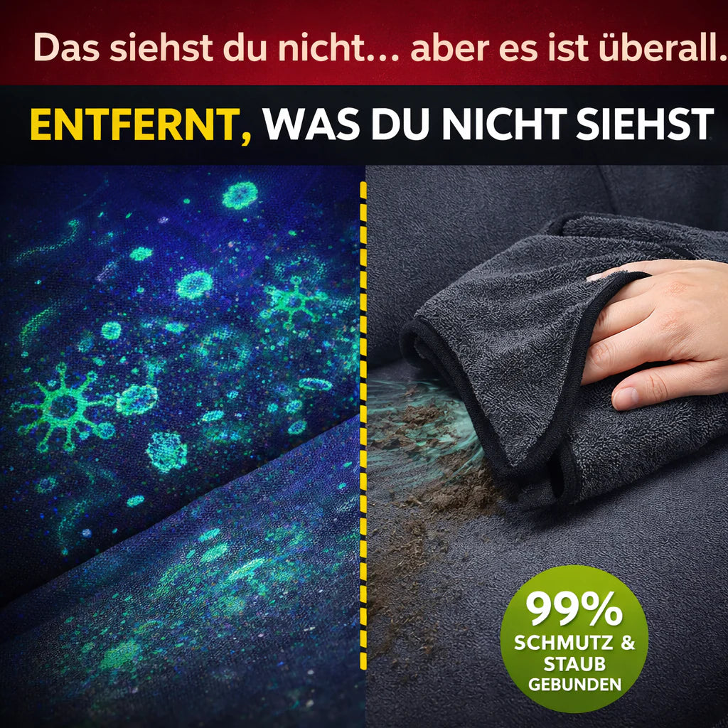 Chiffon microfibre ultra-absorbant pour voiture