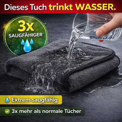 Chiffon microfibre ultra-absorbant pour voiture
