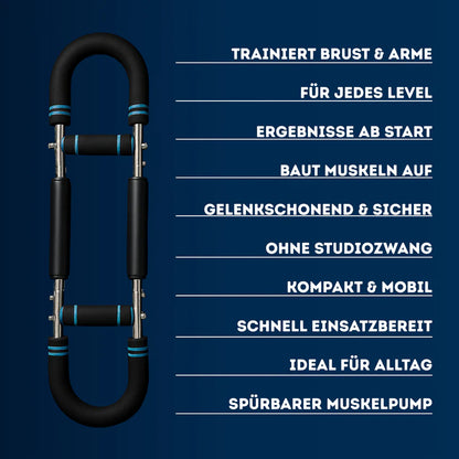 Trainingsgerät mit Widerstand für Oberkörper