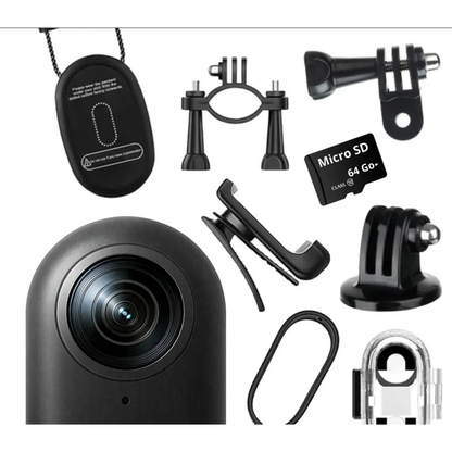 Mini Caméra Portable POV avec Transfert Vidéo Instantané