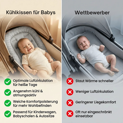 Coussin rafraîchissant bébé universel poussette été