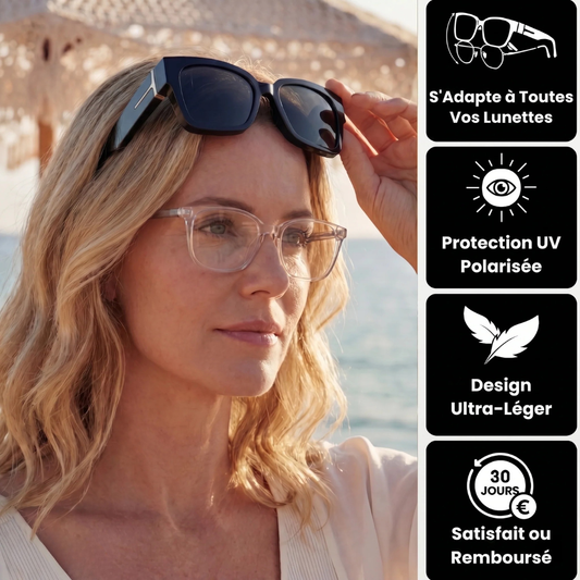 Universelle Sonnenbrillen-Aufsetzbrille