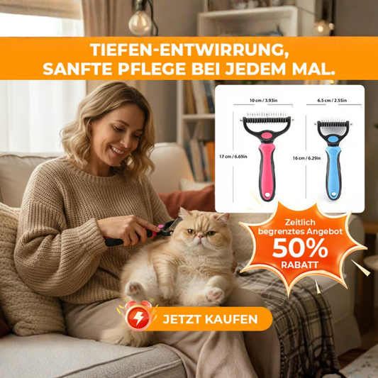 Brosse Démêlante pour Chat et Animaux