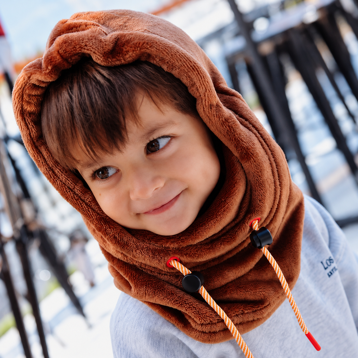 Cagoule Polaire Enfant Chaude et Douce