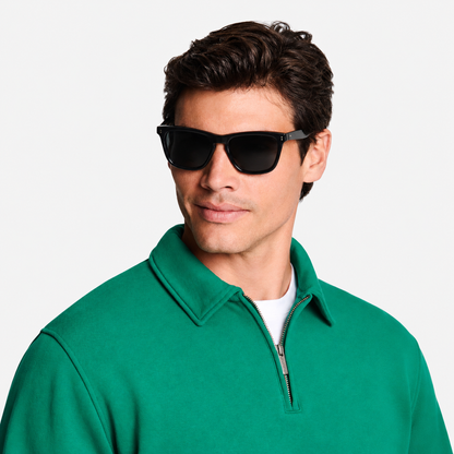 Pull Homme à Col Zippé