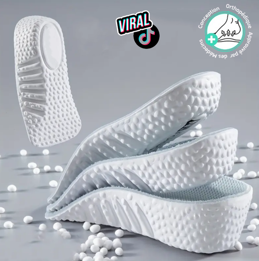 Semelles orthopédiques rehaussantes