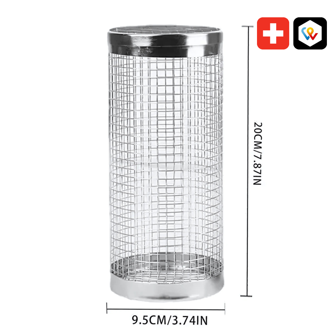 Panier de barbecue rotatif