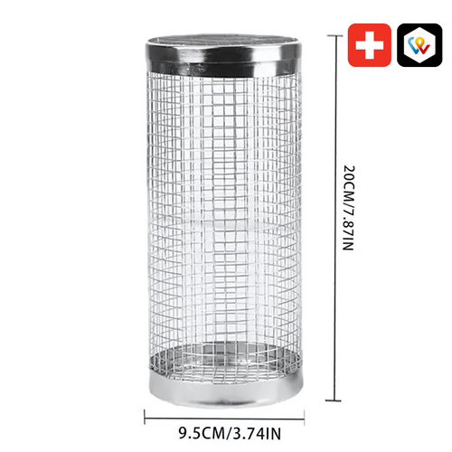 Panier de barbecue rotatif