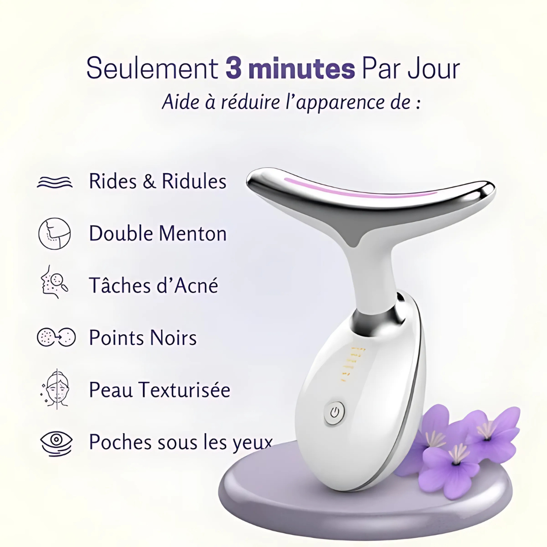 Appareil Lifting Visage et Cou à Microvibrations