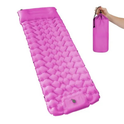 Matelas gonflable ultraléger et compact pour bivouac et camping