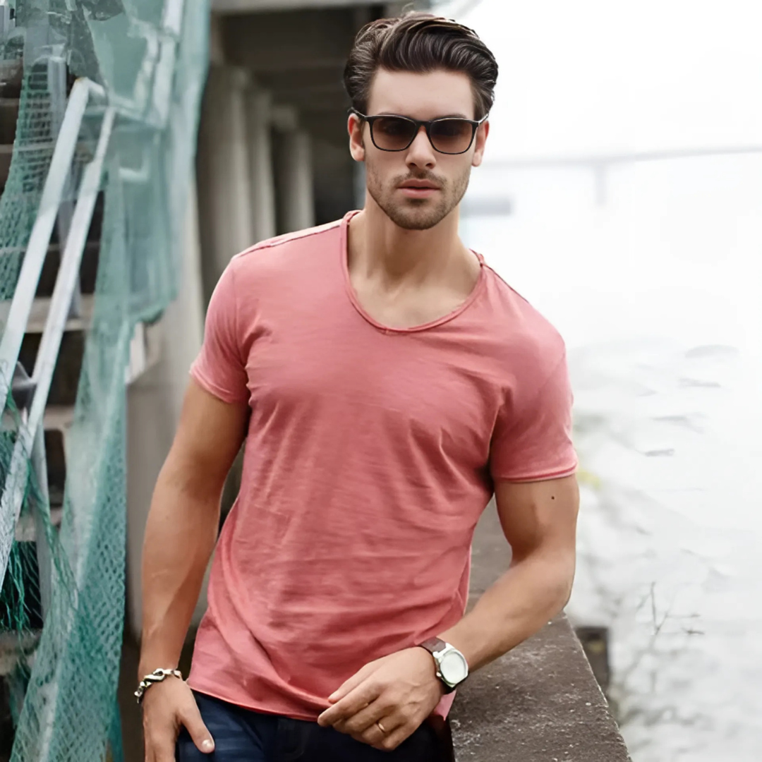 Chemise d’été en coton (1+1 gratuit)