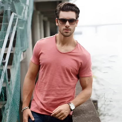 Chemise d’été en coton (1+1 gratuit)