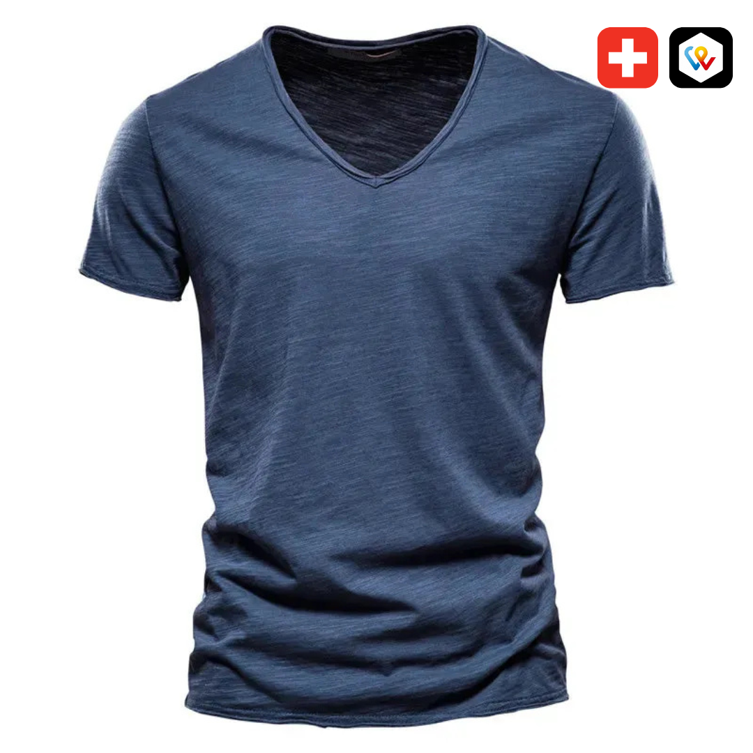 Chemise d’été en coton (1+1 gratuit)